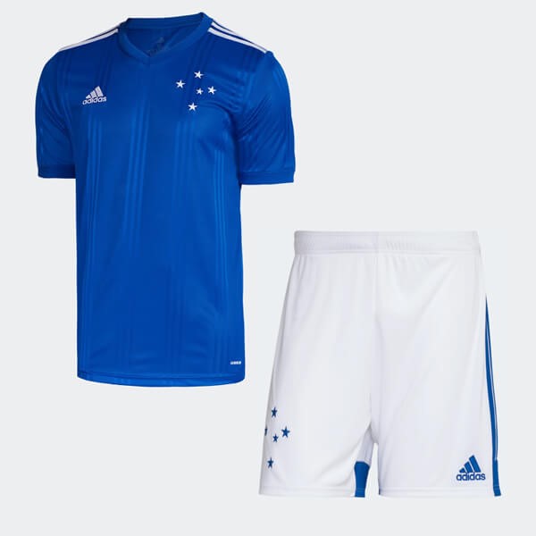 Camiseta Cruzeiro 1ª Niños 2020-2021 Azul